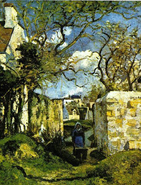 Paisagem de Pontoise, Camille Pissarro